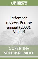 Reference reviews Europe annual (2008). Vol. 14