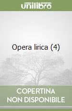 Opera lirica (4) libro