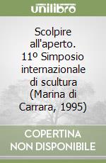 Scolpire all'aperto. 11º Simposio internazionale di scultura (Marina di Carrara, 1995) libro