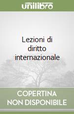 Lezioni di diritto internazionale libro