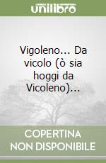 Vigoleno... Da vicolo (ò sia hoggi da Vicoleno)... libro