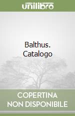 Balthus. Catalogo