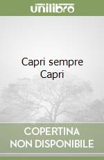 Capri sempre Capri libro