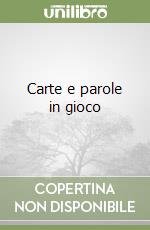 Carte e parole in gioco libro