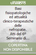 Basi fisiopatologiche ed attualità clinico-terapeutiche delle nefropatie. Atti del 6º Seminario di nefrologia (Verona)