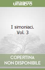 I simoniaci. Vol. 3 libro