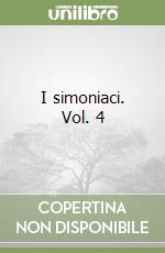 I simoniaci. Vol. 4 libro