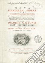 Nova plantarum genera libro