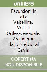 Escursioni in alta Valtellina. Vol. 1: Ortles-Cevedale. 25 itinerari dallo Stelvio al Gavia libro