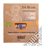 Un tè con Giacomo Leopardi. A tea with Giacomo Leopardi. Con Filtro di tè con blend ispirato a Giacomo Leopardi libro