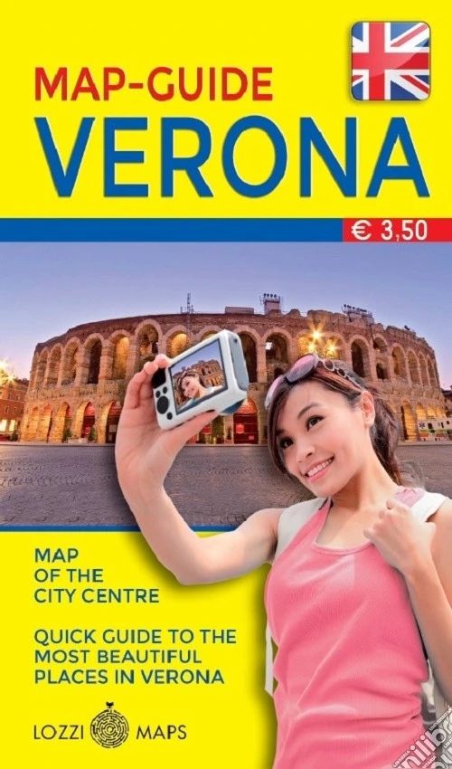 Verona in lingua. Mappa e guida della città. Ediz. inglese