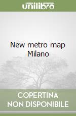 New metro map Milano libro