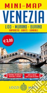 Venezia mini map. Guida e mappa tascabile della città libro