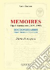 Memoires. Olga I. Korostovetz (1895-1993) libro