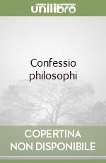 Confessio philosophi libro