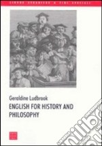 English for history and philosophy libro