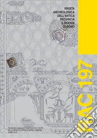 Rivista archeologica dell'antica provincia e diocesi di Como. Vol. 197 libro