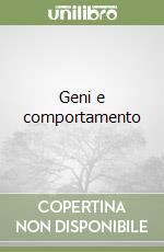 Geni e comportamento libro