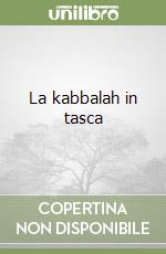 La kabbalah in tasca libro