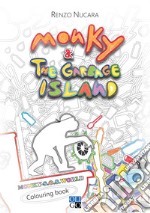 Monky & the Garbage Island. Colouring book. Ediz. italiana e inglese libro usato