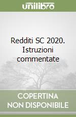 Redditi SC 2020. Istruzioni commentate libro