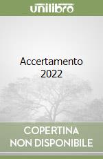 Accertamento 2022 libro