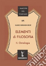 Elementi di filosofia. Vol. 2: Ontologia