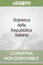 Statistica della Repubblica italiana libro