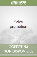 Sales promotion