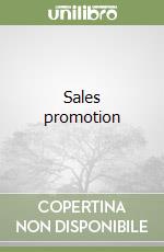 Sales promotion libro