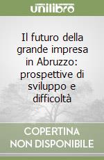 Il futuro della grande impresa in Abruzzo: prospettive di sviluppo e difficoltà libro