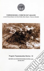 Toponimi del Comune di Varazze libro