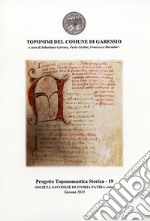 Toponimi del Comune di Garessio libro