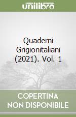 Quaderni Grigionitaliani (2021). Vol. 1