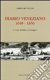 Diario veneziano 1649-1650 libro