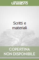 Scritti e materiali (1)