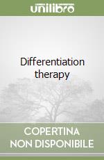 Differentiation therapy libro