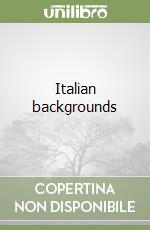 Italian backgrounds libro