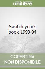 Swatch year's book 1993-94