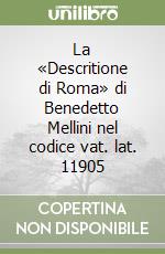 La «Descritione di Roma» di Benedetto Mellini nel codice vat. lat. 11905 libro