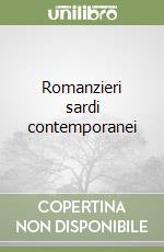 Romanzieri sardi contemporanei libro