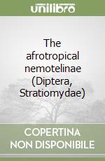 The afrotropical nemotelinae (Diptera, Stratiomydae) libro