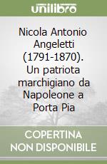 Nicola Antonio Angeletti (1791-1870). Un patriota marchigiano da Napoleone a Porta Pia libro