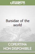 Bursidae of the world libro