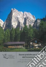 Buone pratiche per la cura dell'ecosistema alpino. Il caso del progetto Energianova al Rifugio Bosconero in Val di Zoldo libro