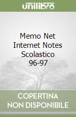 Memo Net Internet Notes Scolastico 96-97 libro