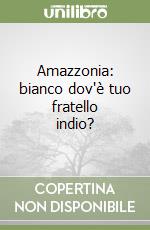 Amazzonia: bianco dov'è tuo fratello indio?