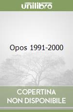 Opos 1991-2000 libro