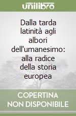 Dalla tarda latinità agli albori dell'umanesimo: alla radice della storia europea libro