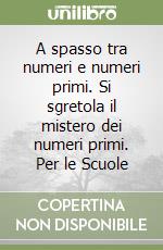 A spasso tra numeri e numeri primi. Si sgretola il mistero dei numeri primi. Per le Scuole libro